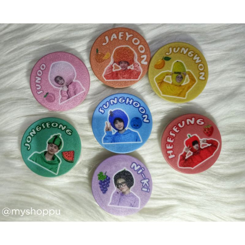 Popsocket K-Pop, Popsocket HP, Enhypen (Jungwon, Ni-ki, Sunoo, Jay, Sunghoon, Heeseung, Jake)