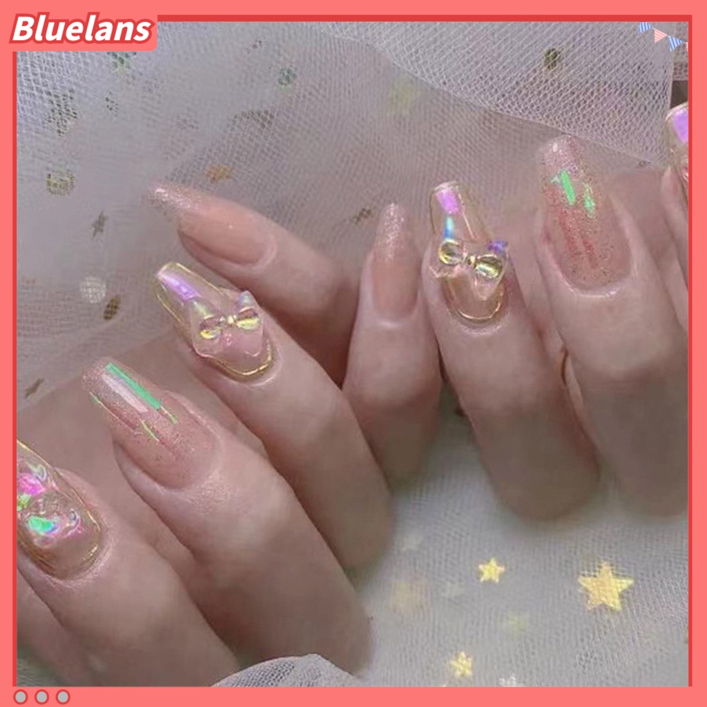 Bluelans 1 Kotak Ornamen Kuku 3D 50g Untuk Dekorasi Manicure Wanita