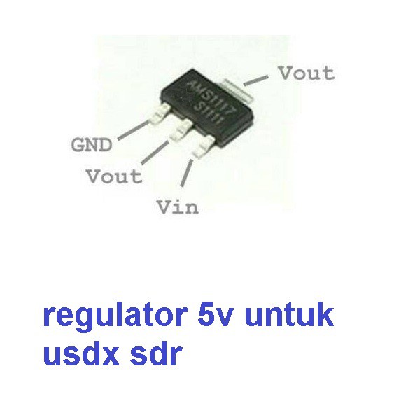 AMS 1117 5.0V SMD AMS1117 5.0 volt