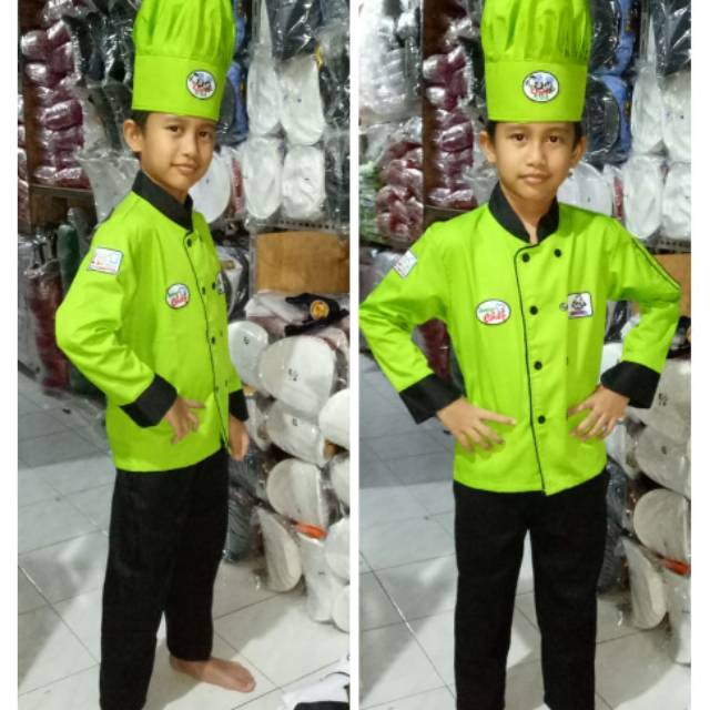 Dijual topi koki / topi chef anak