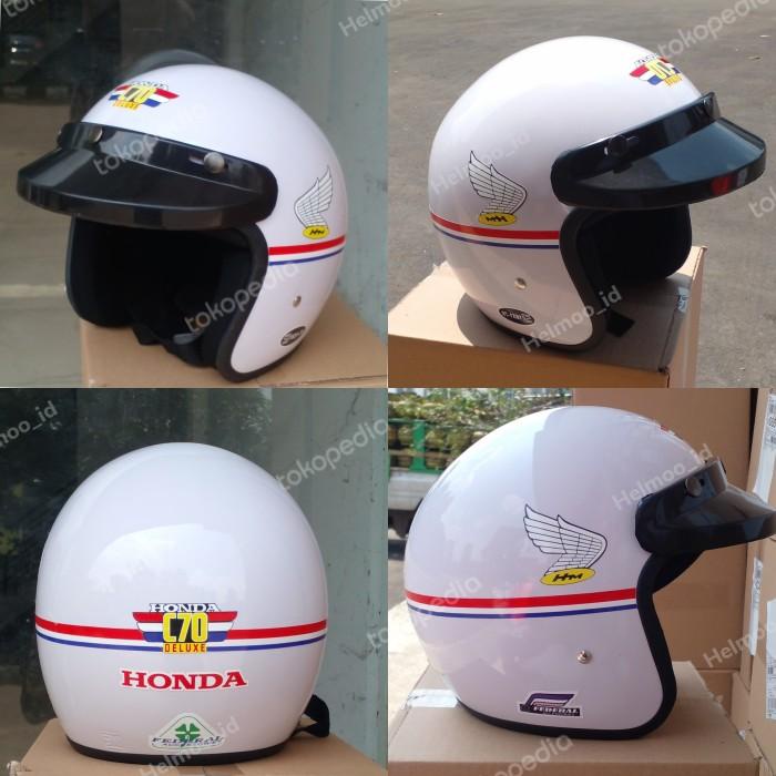 Helm | Helm Jadul Honda C70/Helm Klasik/Gl Series/Helm Astrea