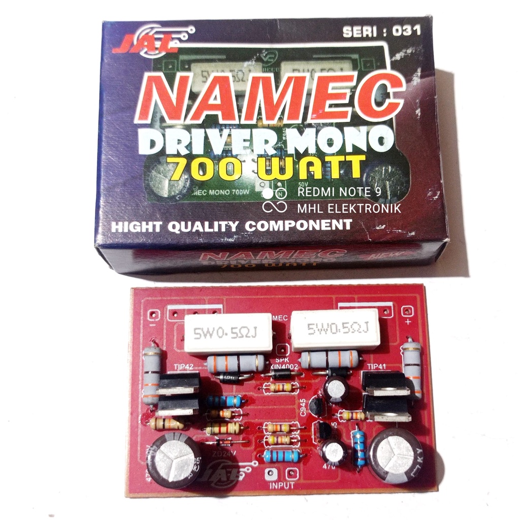 Kit Driver NAMEC 700 Watt Mono Produk JAL/VACCO