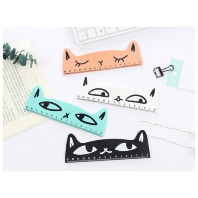 

Penggaris Kayu Colourful Cat