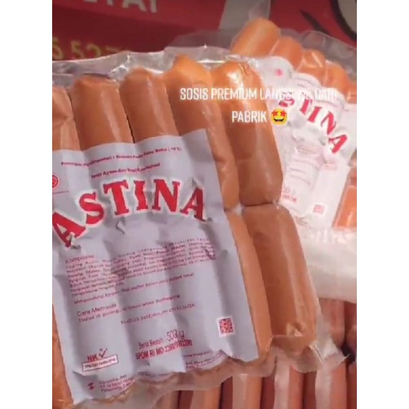 

Astina Sosis Premium 500gr