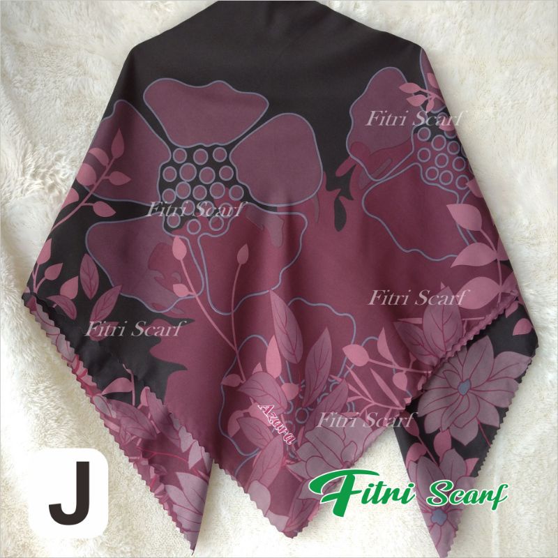 Jilbab PILIH WARNA PILIH MOTIF AZARA LASER segiempat  motif hijab motif kerudung DANISA D1 100-J