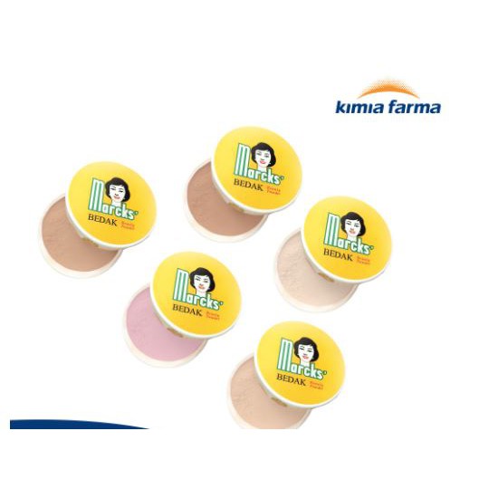 * NCC * Marcks Bedak Beauty Powder Bedak Tabur by Kimia Farma - 40 gr