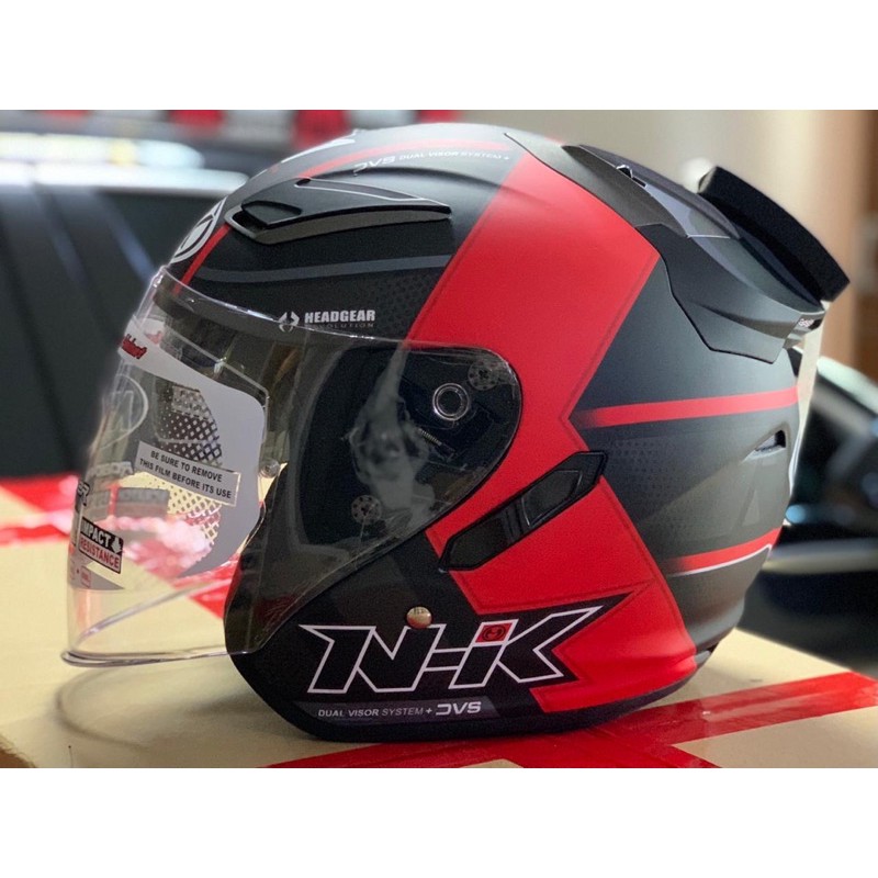 NHK R1 NAPOLEON BLACK RED DOFF