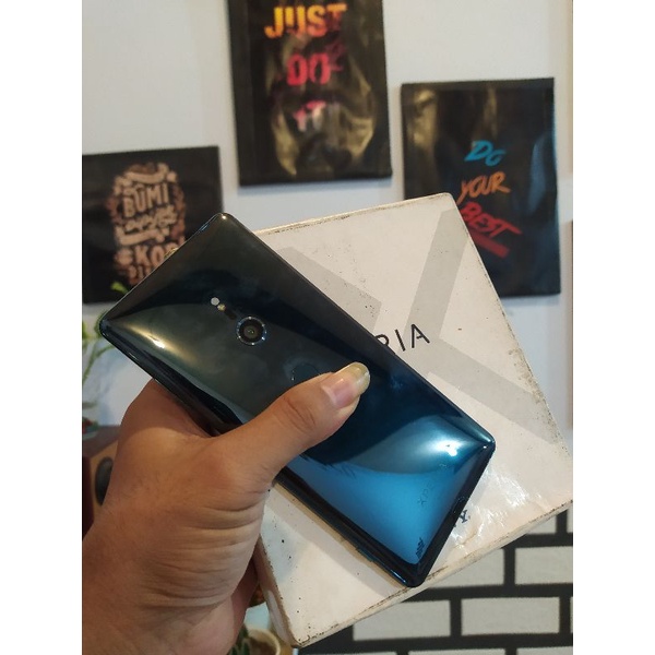 sony xperia xz3 edge fullset ori ram4 64