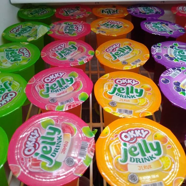 

MINUMAN OKKY JELLY DRINK RASA JAMBU,JERUK MANGGA, DLL VARIAN BEBAS/RANDOM ISI 12 CUP