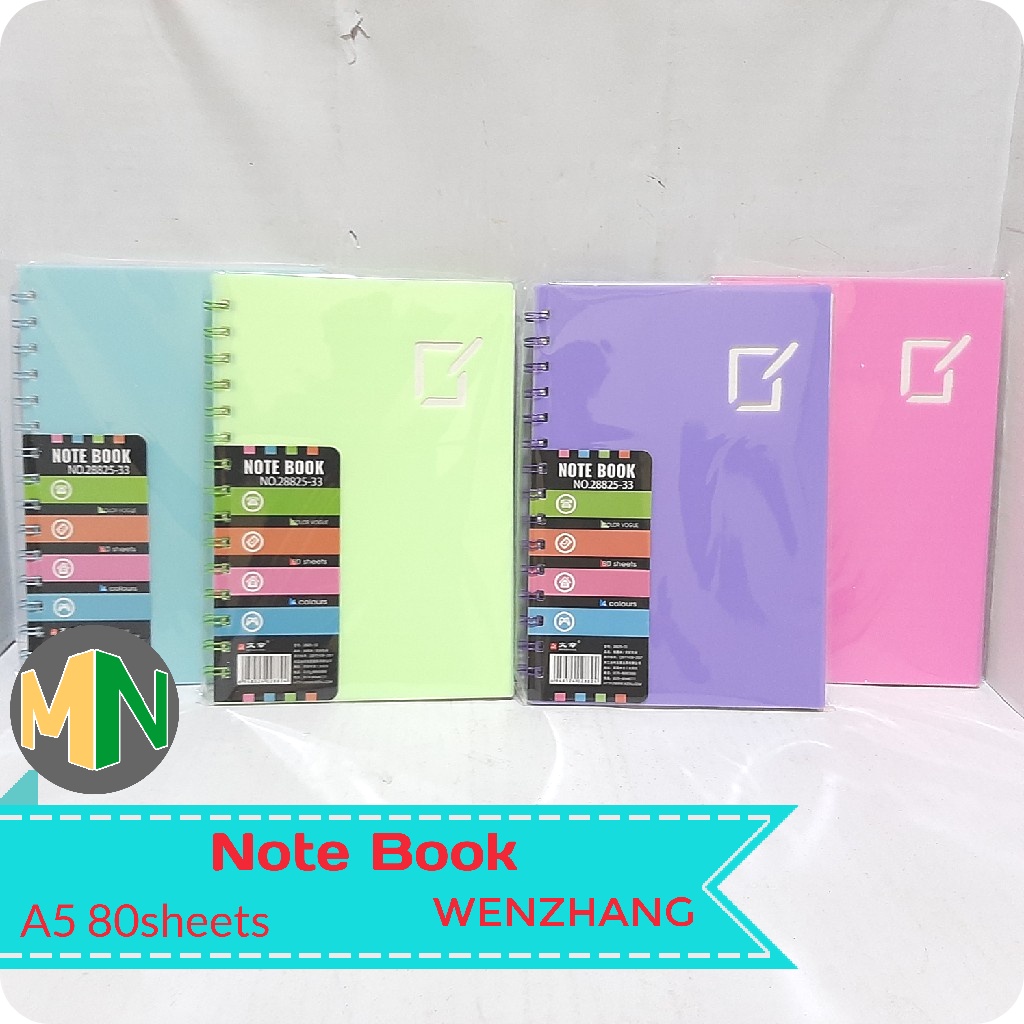 

Note Book Ring Diary A5 80sheets Wenzhang