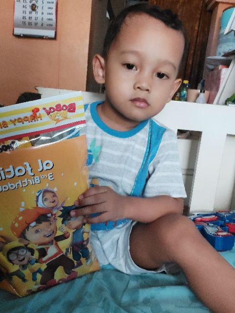 Plastik Snack / Plastik Snack Ulang Tahun Custom Karakter Superman Kids