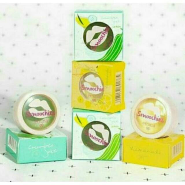 ☃Cutezz_Ching1☃Emina Smoochies Lip Balm 3.7g - Pelembab Bibir