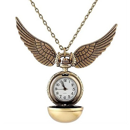 QUPW snitch harpot harry bola ball necklace watch jam saku kalung harry