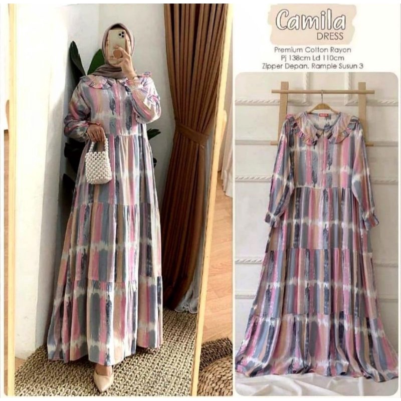 CAMILA DRESS TERBARU TERBESTSELLER