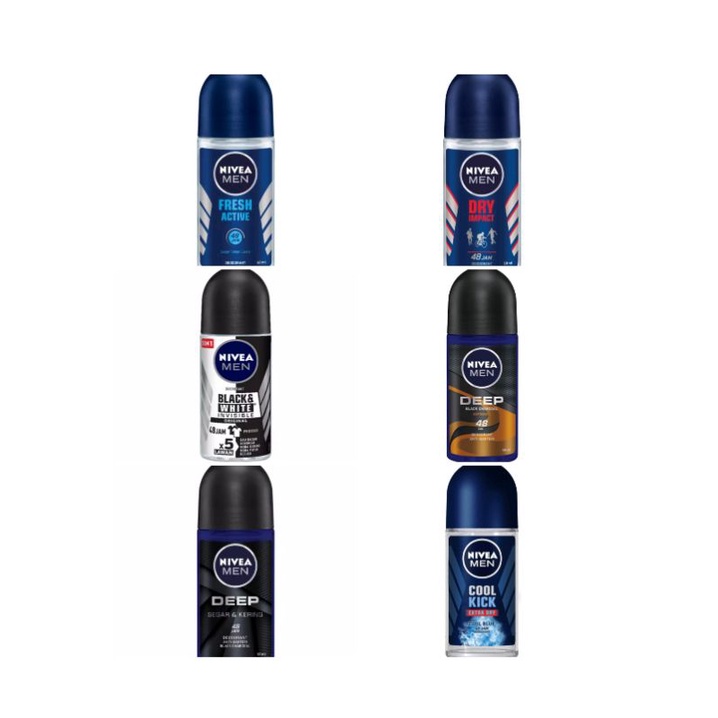 Nivea Men Deodorant Roll On 50ml