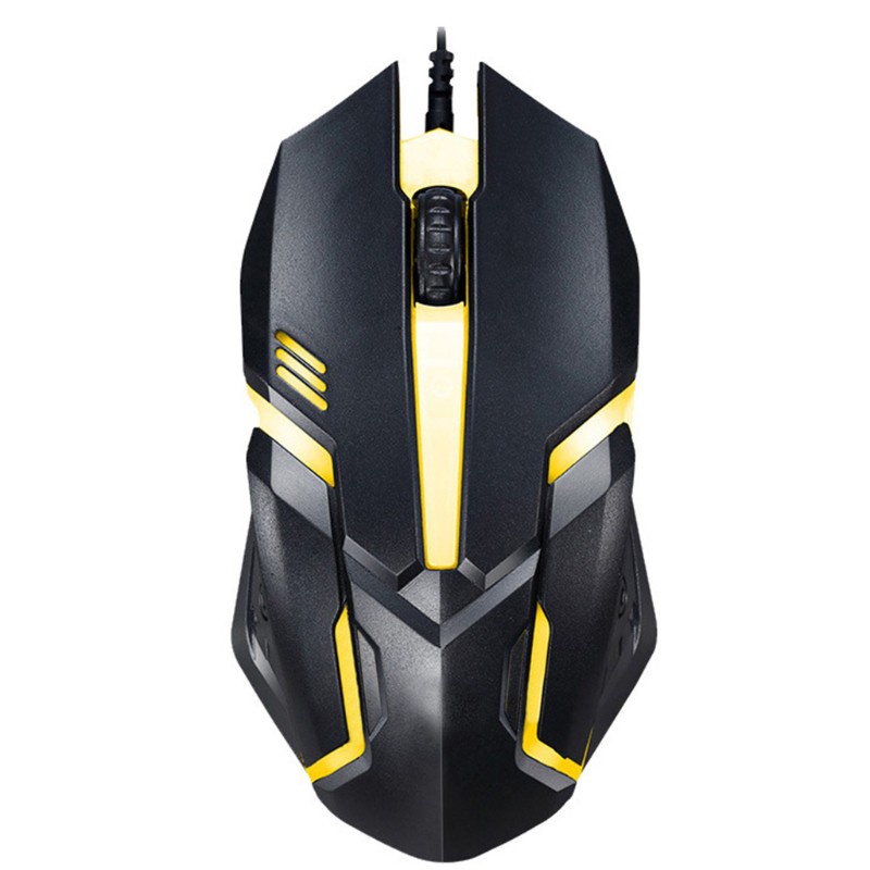 Cre Mouse Gaming Ergonomis 1000 Dpi Dengan Backlight Led Dan Kabel Usb