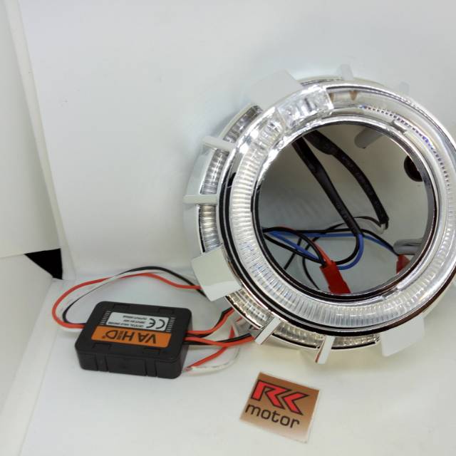 Projector lampu mobil dan motor merk vahid gmax