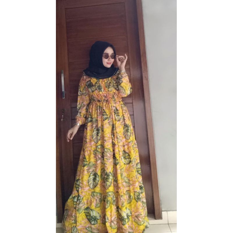 gamis monalisa janda bolong terbaru hight quality Bandung