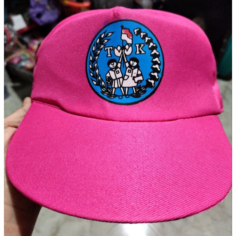 TOPI SABLON TK ( PREMIUM ) Warna : PINK