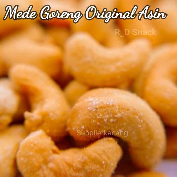 

Diskon 1Kg Mede Goreng ORIGINAL Asin - kacang mete - fried cashew - ORI ASIN Promo Awal tahun