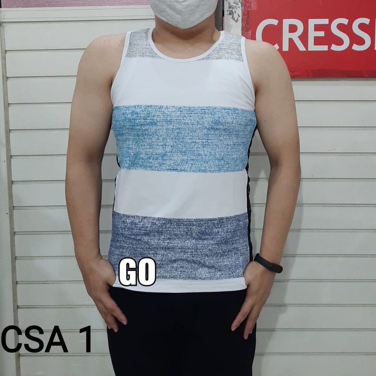 gof CSA CRESSIDA SINGLET PRIA Pakaian Kaos Dalam Cowok Laki-Laki Undershirt Original Brand