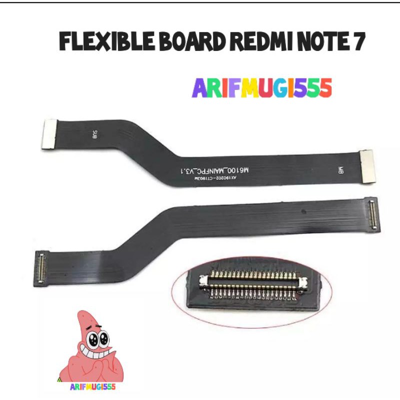 FLEXIBEL FLEXIBLE BOARD CONCAS XIAOMI REDMI NOTE 7