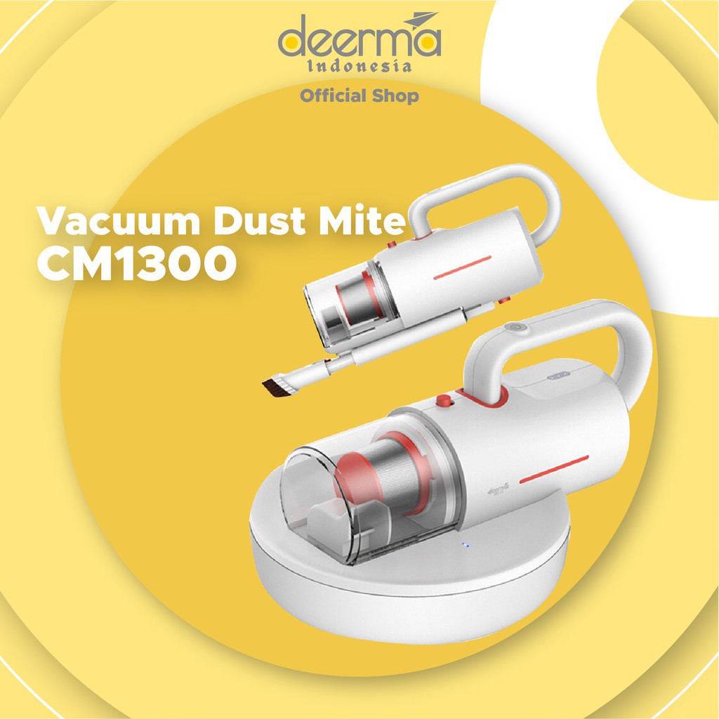 DEERMA CM1300 VACUUM VACUM CLEANER TUNGAU KASUR SOFA ANTI MITE UV BED