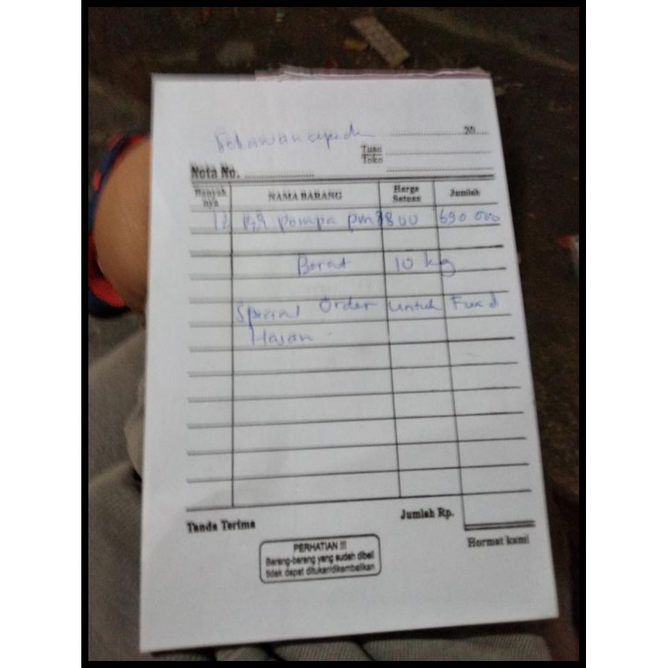 SPECIAL ORDER 2 SEPEDA ONDERDIL SEPEDA