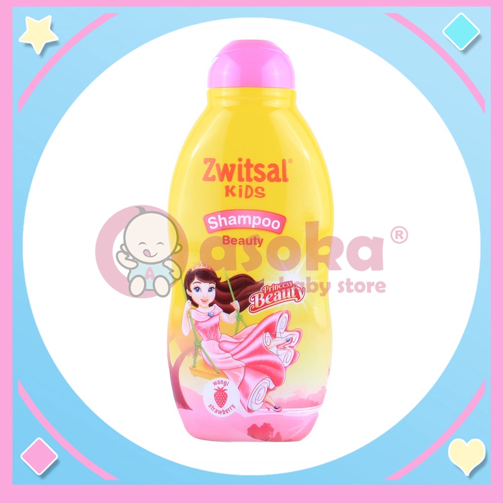 ZWITSAL KIDS Shampoo Beauty Pink Strawberry 180ml ASOKA