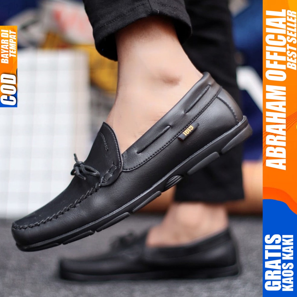 Abraham Melvin - Sepatu Formal Casual Pria Pantofel