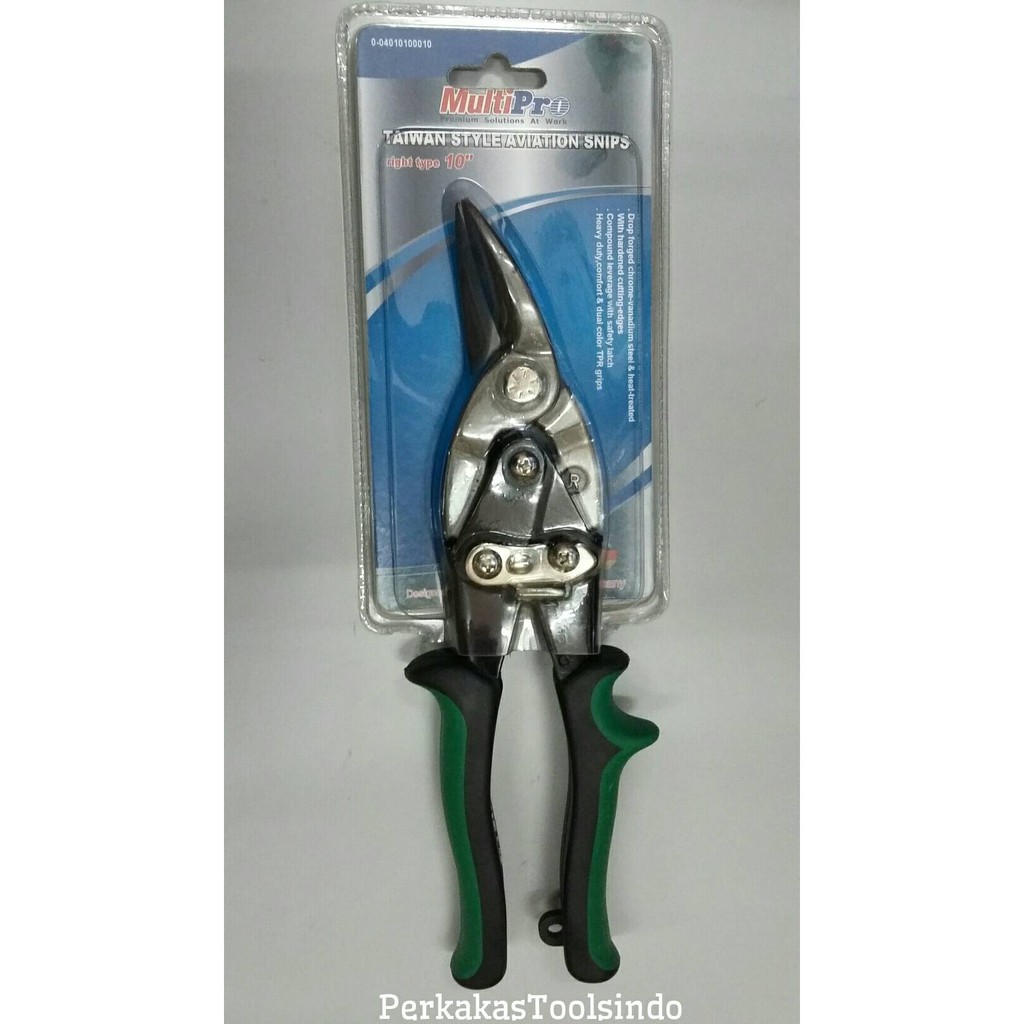 

ORIGINAL Gunting Baja Ringan 10' Multipro (Kanan) (Gunting Holo/ Gunting Seng) Murah