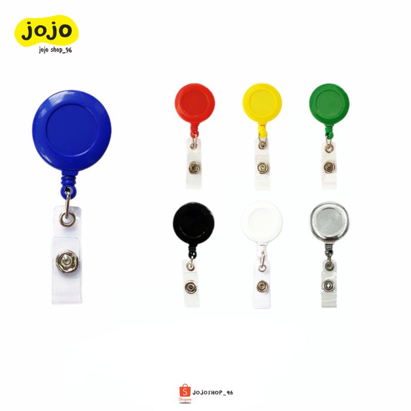 

Yoyo ID Card Holder Gantungan Tali ID Card Warna Doff