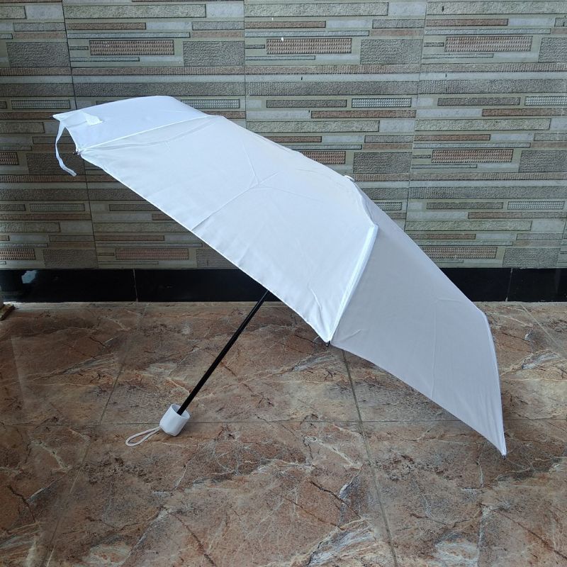 Payung Lipat 3 Jansen Umbrella / SAKURA / Nagoya PUTIH POLOS