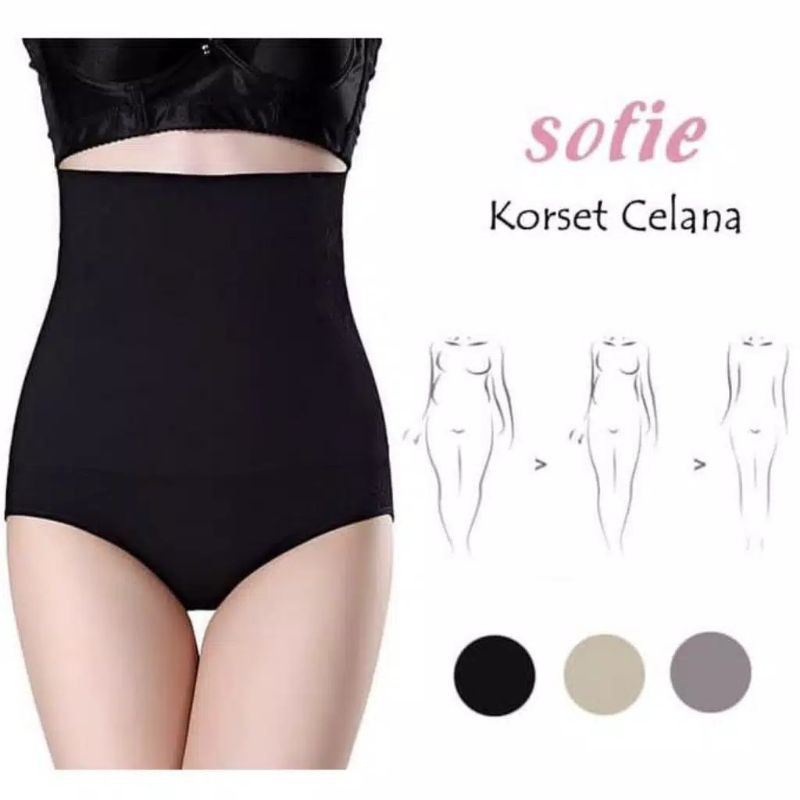 Celana dalam korset sofie //korset pelangsing sofie 973