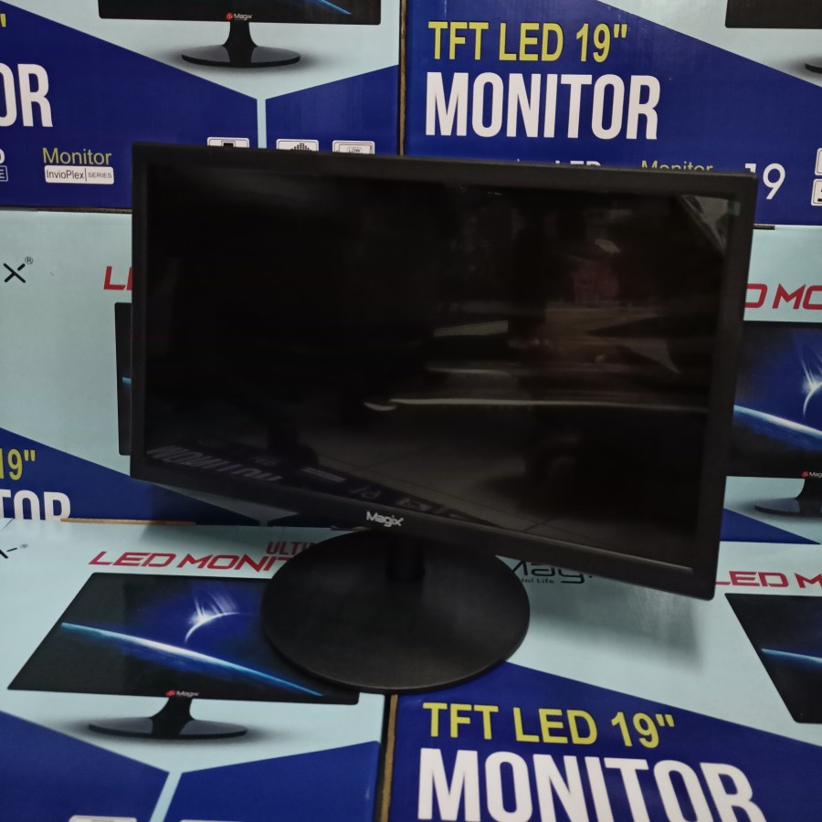 Jual Monitor LED 19 Inch Magix Support HDMI & VGA - Garansi 1 Tahun ...