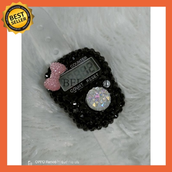 TASBIH DIGITAL CANTIK / TASBIH DIGITAL SWAROVSKI [Pita] tasbeh - tasbih digital - tasbih digital swa