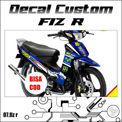 DECAL FIZ R FULLBODY BEBAS CUSTOM DESAIN