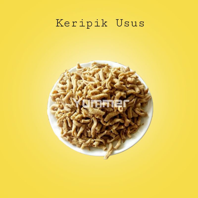 

100g Camilan Kripsus/kripik usus gurih renyah jajanan kekinian by PURNAMALIFE