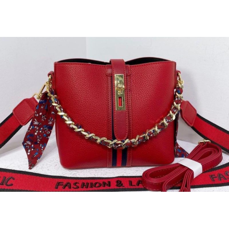 TAS MERK IKAN ||  HOBO GC RANTAI || TAS ANAK MENTENG || TAS IMPORT FASHION HIGH QUALITY