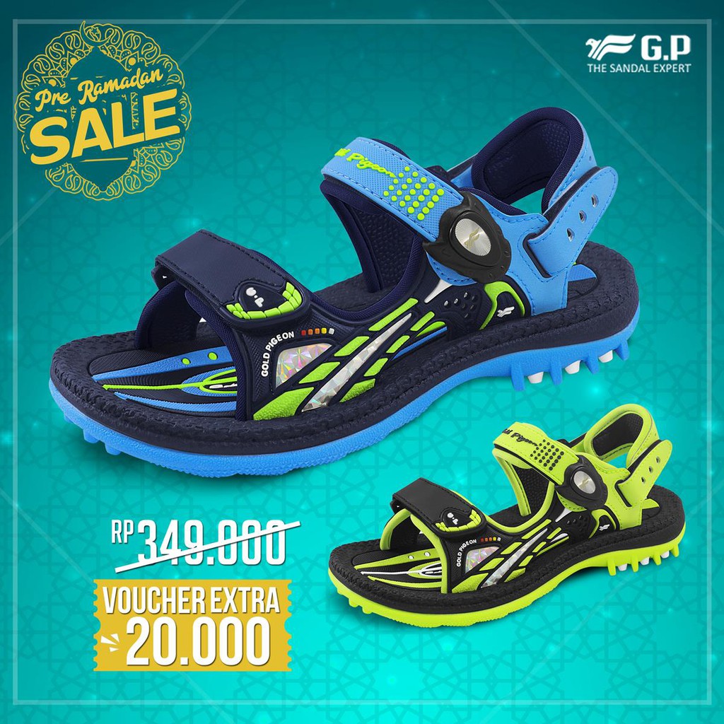 Sepatu Sandal  Anak  Laki Laki GP Kids Lumino G0702B 