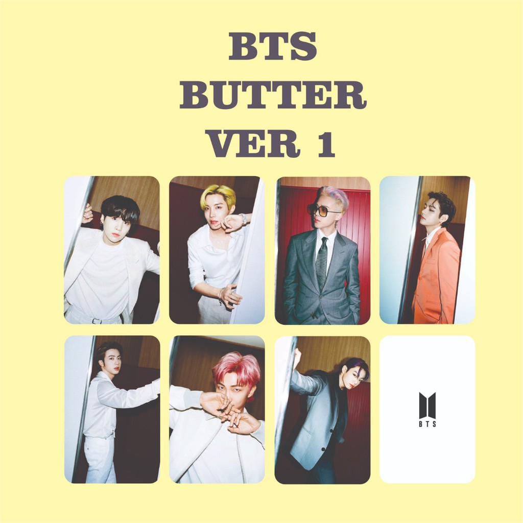 BTS BUTTER PHOTOCARD VERSI 1