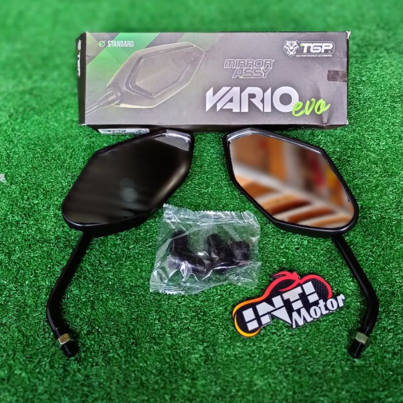 Spion VARIO 125 150 terbaru TGP hitam Spion TGP VARIO 150 new spion motor vario125 spion Vario150new mirror assy set lh rh right left kanan kiri kvb-2