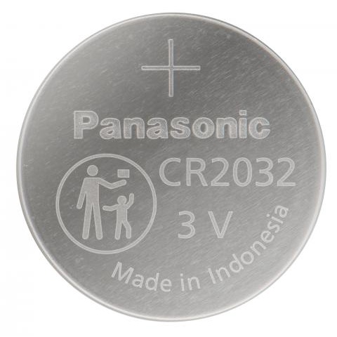 Baterai Panasonic CR2032 Ori Baterai Kalkulator Jam Timbangan Digital 3V Lithium Battery harga per pcs 1 strip 5 pcs