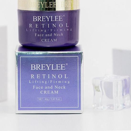 ✫ BREYLEE RETINOL LIFTING / FIRMING FACE AND NECK CREAM STICKER FAKE ◙