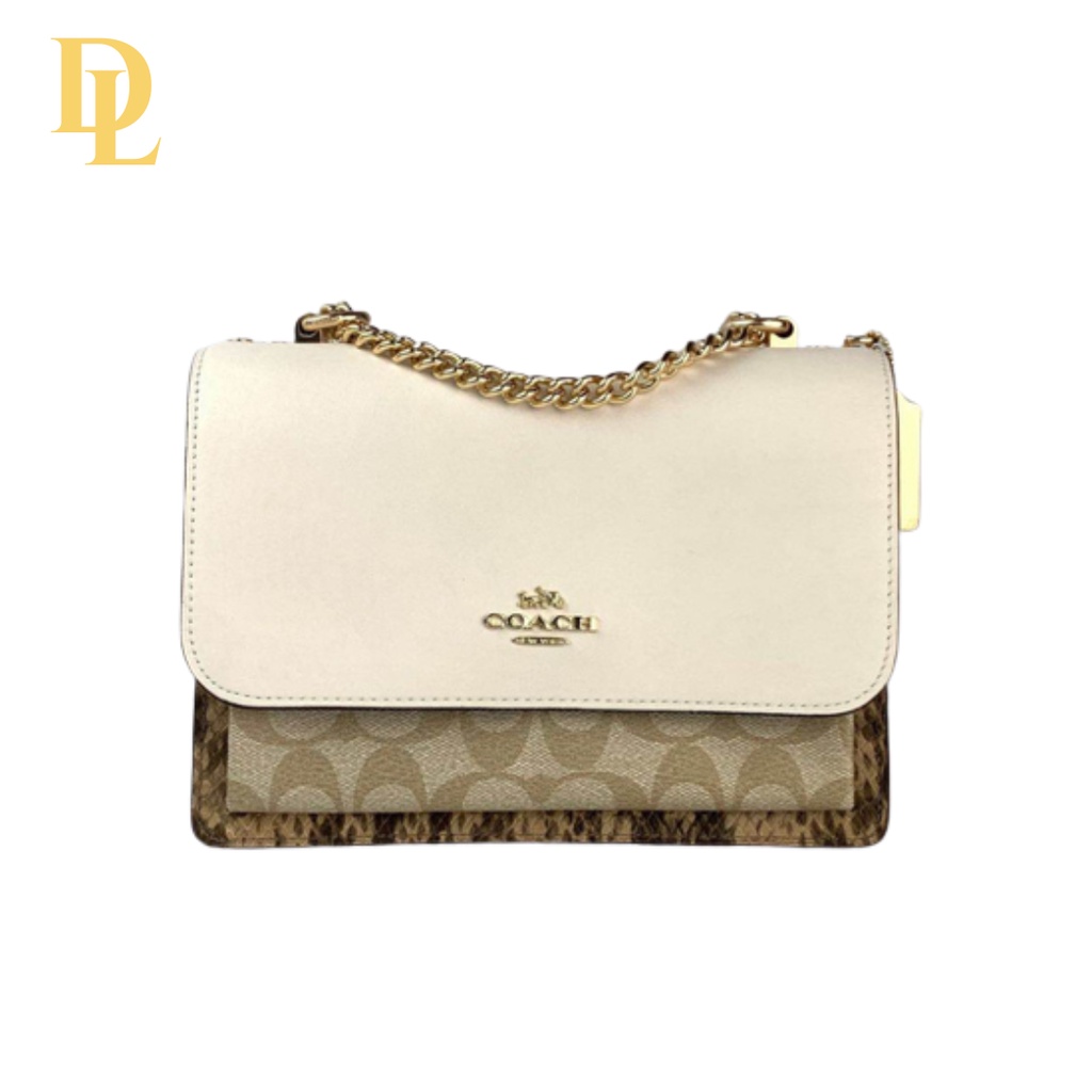 Coach Klare Crossbody In Blocked Signature Canvas (1424)