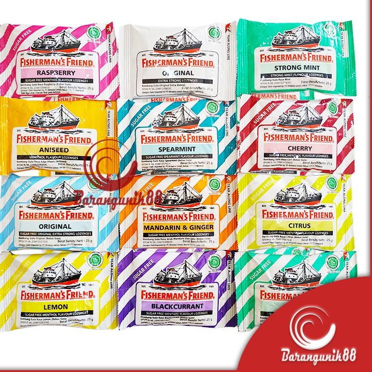 

[KODE PRODUK 0I80K5272] Permen Fisherman's Friend Original 25 gram Aneka Rasa