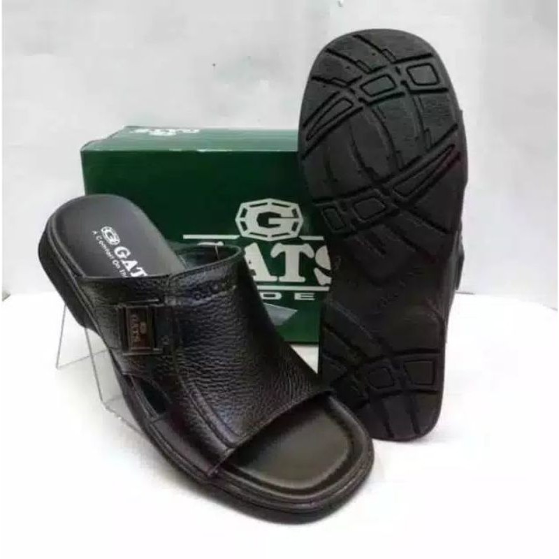 Gats OR 611 || OR611 Hitam Sandal Kulit ORIGINAL GATS SHOES