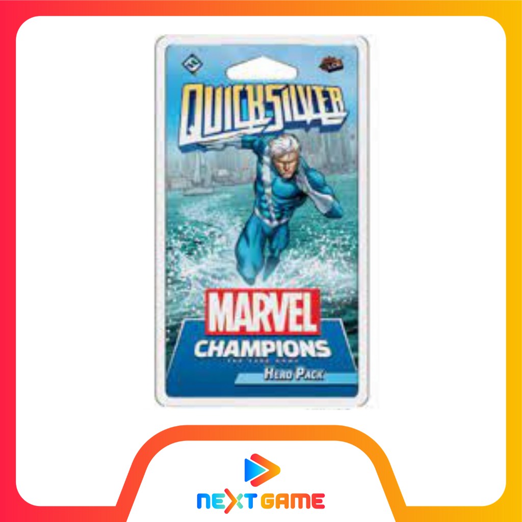 Marvel Champions The Card Game Quicksilver Hero Pack Expansion