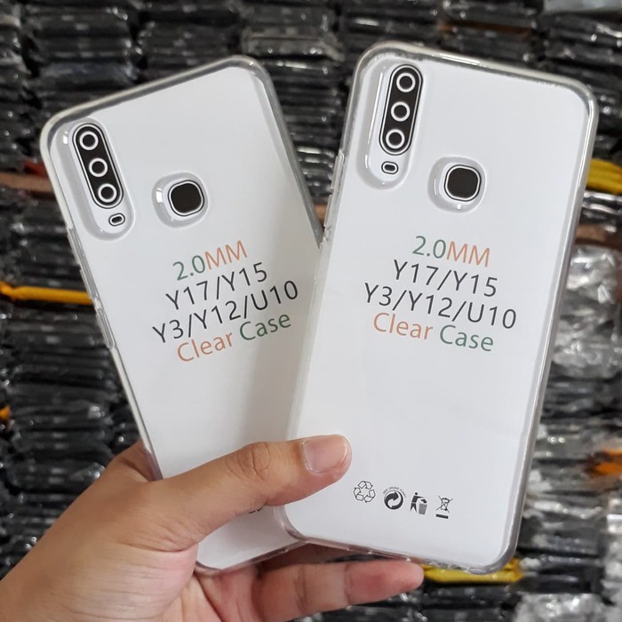 Promo Silicon Soft case Terbaru Silicon Transparan VIVO Y12 / Y15 / Y17 Kondom