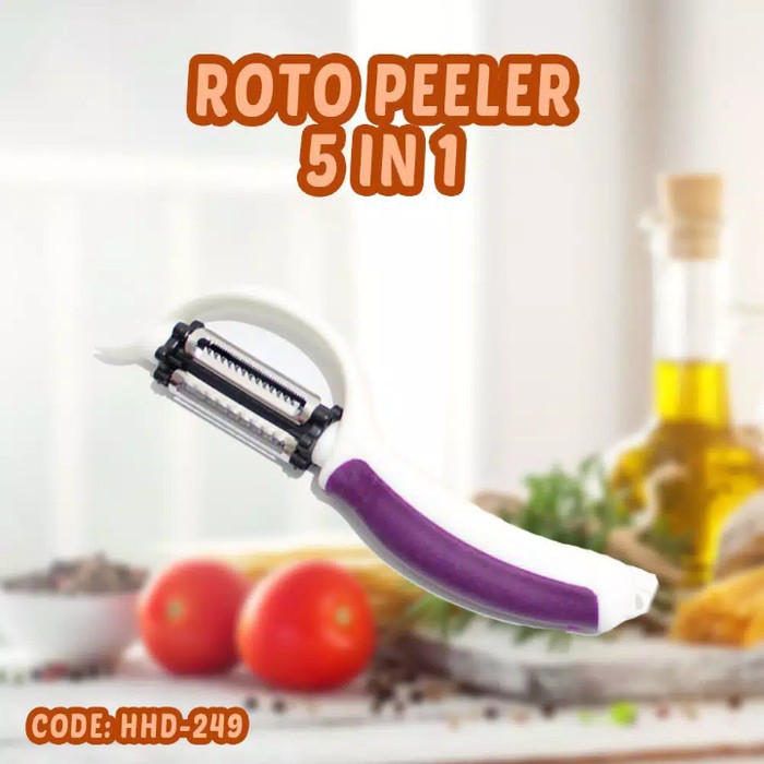 Roto Peeler 5in1 - Parutan Serbaguna 5in1